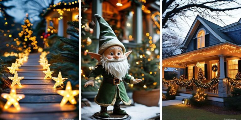 71+ Beautiful & Creative Outdoor Christmas Decoration Ideas