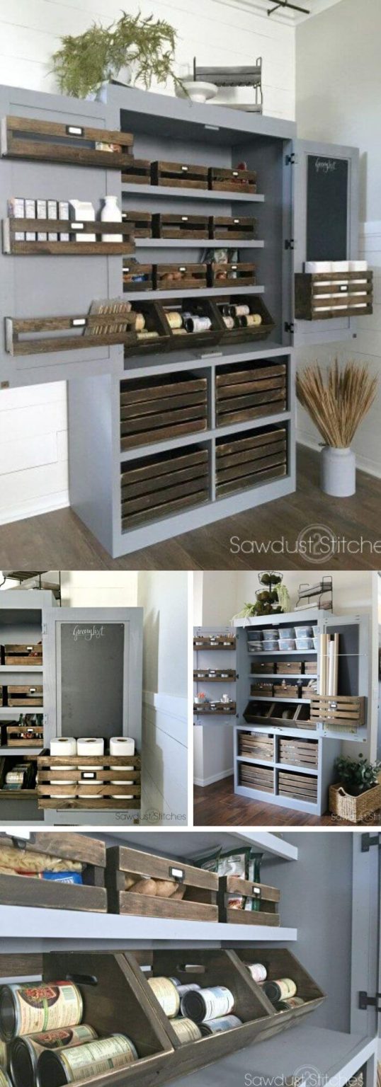 17+ Stunning Farmhouse Storage and Organization Ideas For Your Home