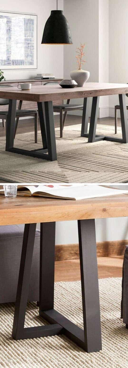 29+ Creative DIY Farmhouse Table Ideas & Designs (With Plans) For 2024