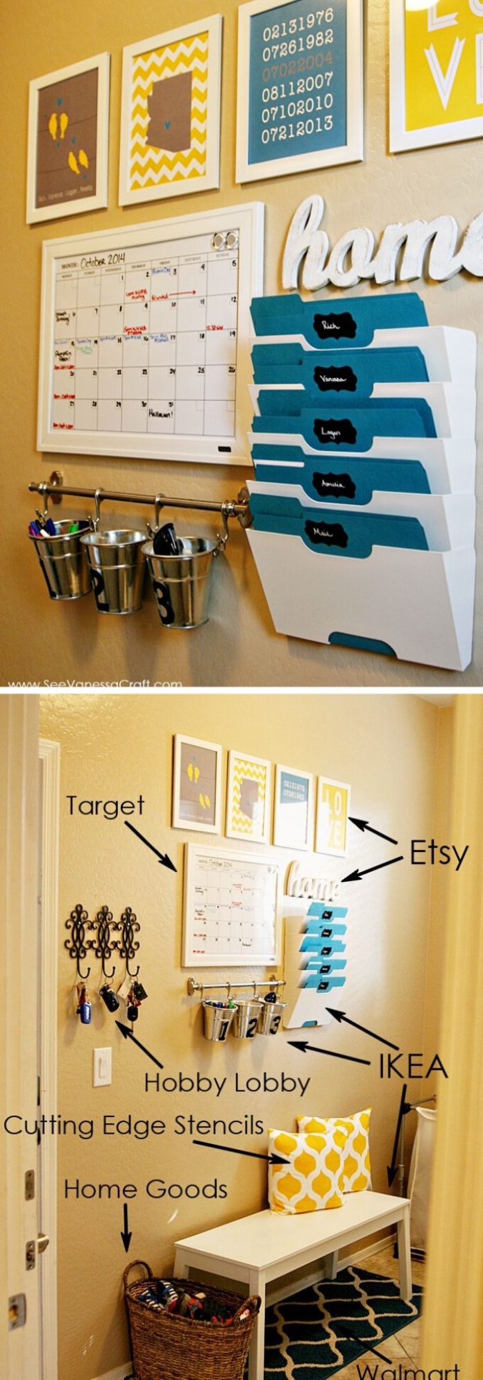 20+ Creative Family Command Center Ideas & Projects For 2024