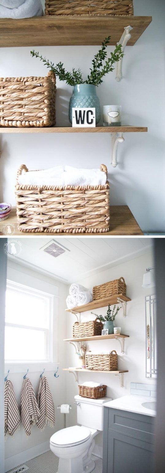 17+ Stunning Farmhouse Storage and Organization Ideas For Your Home