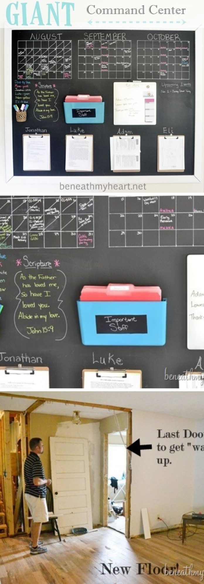 20+ Creative Family Command Center Ideas & Projects For 2024