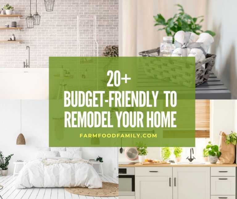 20 Budget-Friendly Ideas to Remodel Your Home