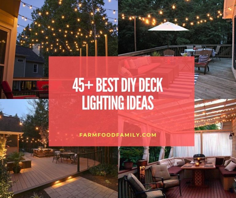 45+ Beautiful DIY Deck Lighting Ideas & Designs (With Pictures) For 2024
