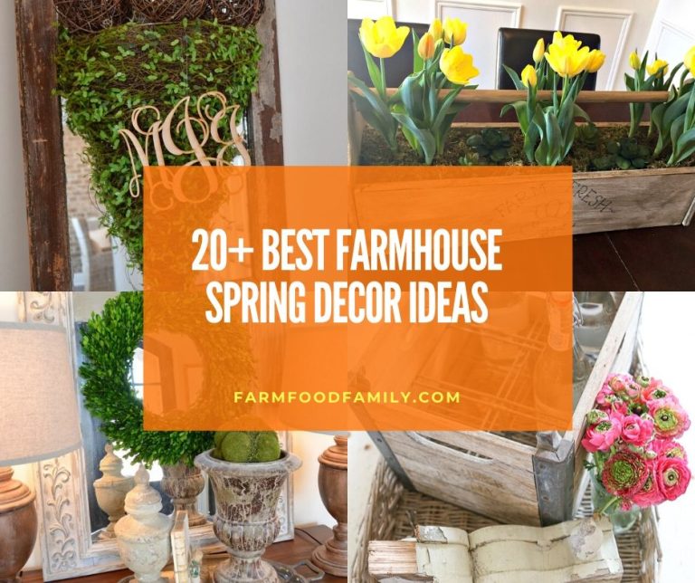 20+ Beautiful Farmhouse Spring Decor Ideas & Designs For 2024