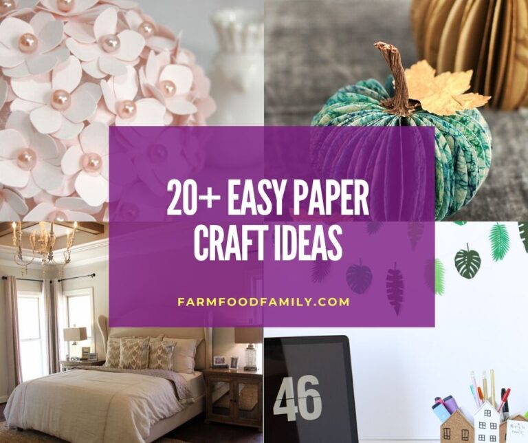 20+ Easy DIY Paper Decor Craft Ideas