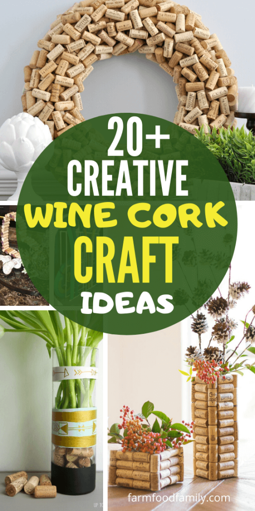 20+ Creative DIY Wine Cork Craft Ideas & Projects in 2024