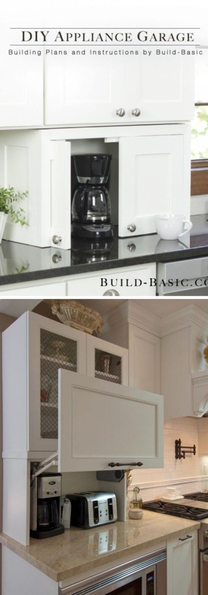 33+ Clever Ways to ClutterFree Kitchen Countertops (Ideas & Designs)