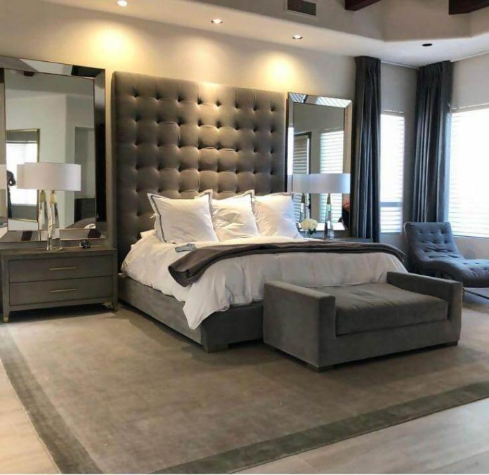 35+ Stunning Grey Bedroom Ideas & Designs - Neutral Interiror Decors