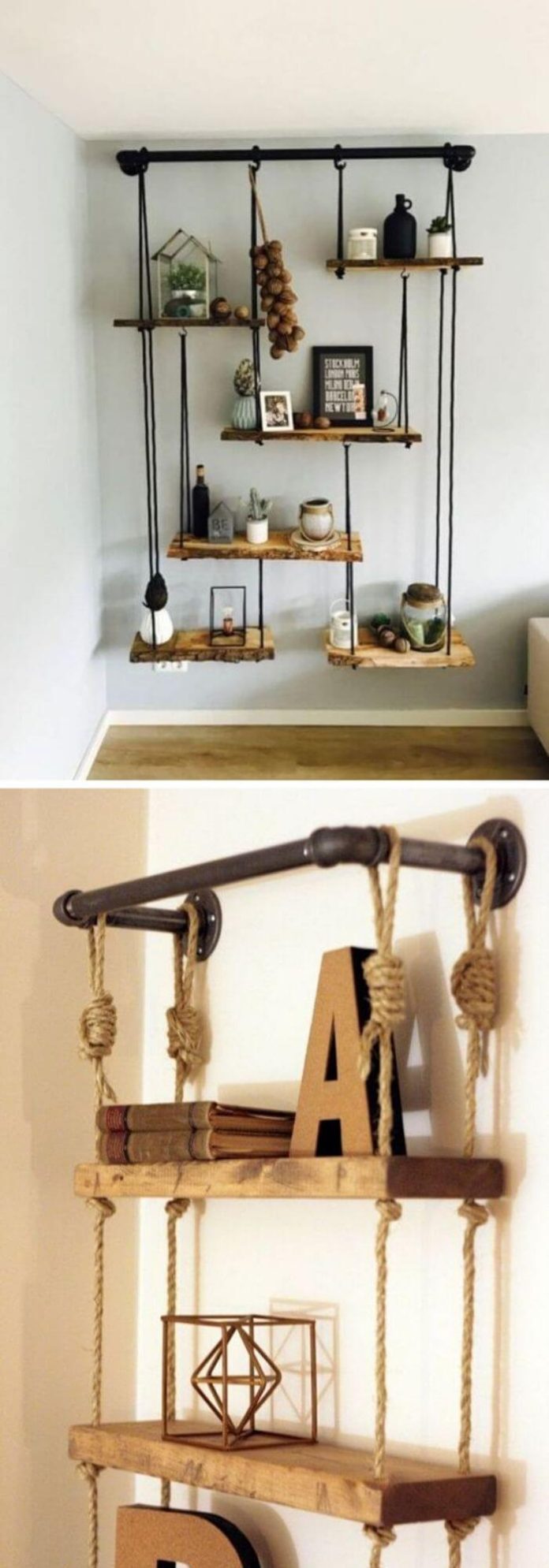 25+ Creative DIY Floating Shelf Ideas & Projects With Free Plans