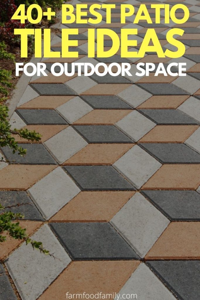 40+ Best Outdoor Tile Ideas & Designs, Pictures For Your Patio in 2024