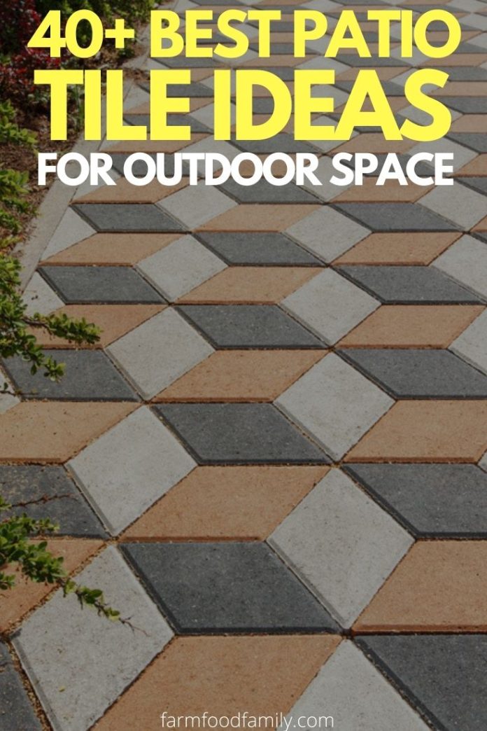 40+ Best Outdoor Tile Ideas & Designs, Pictures For Your Patio in 2024