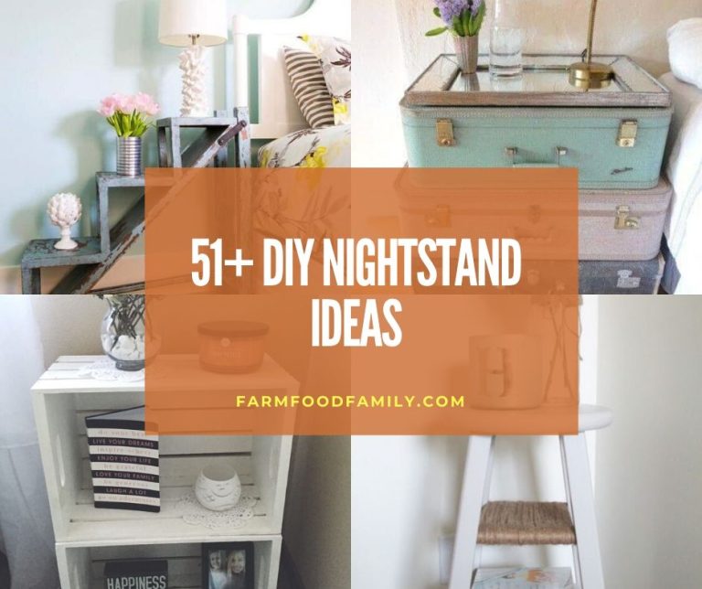 51+ Adorable DIY Nightstand Ideas and Projects {Budgetfriendly} In 2024