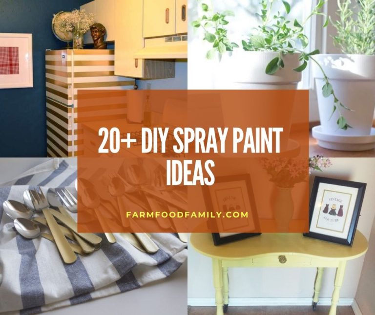 20+ Cool and Easy Spray Paint Ideas & Techniques For 2024