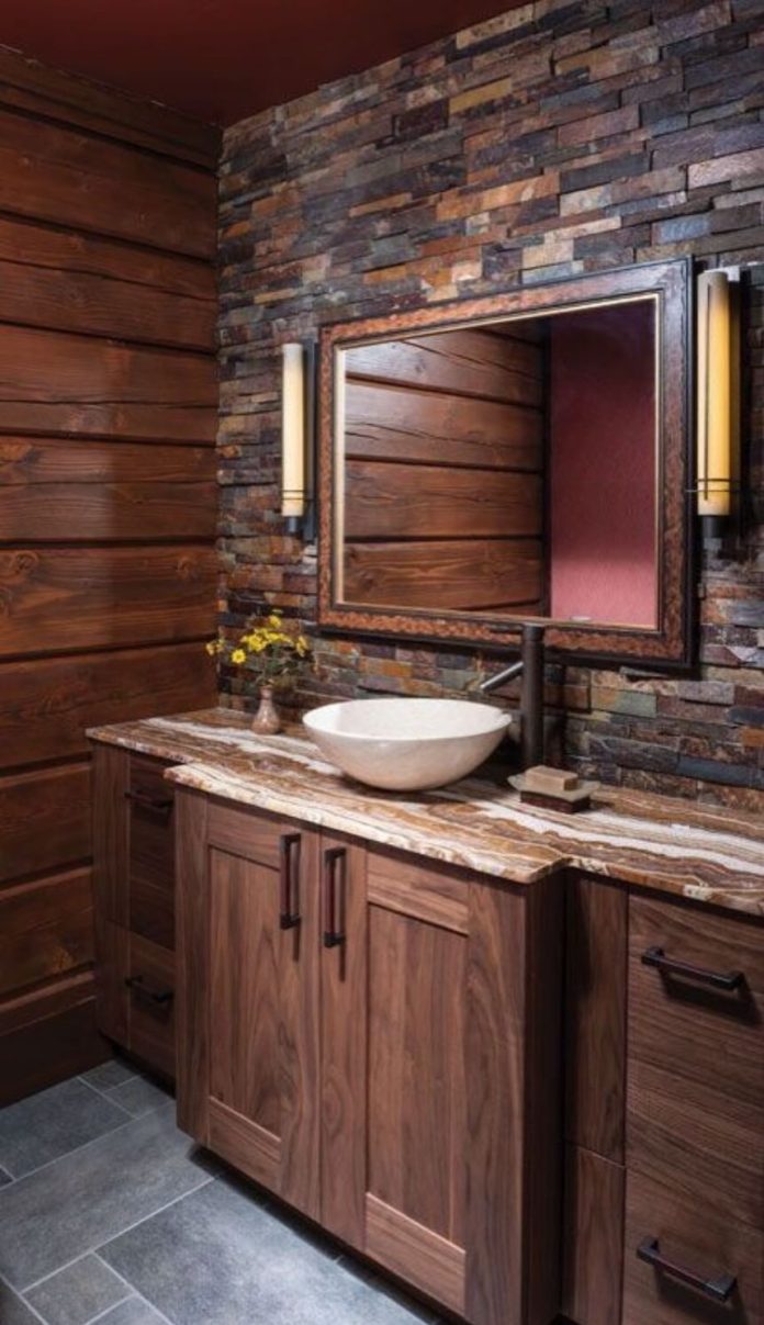 25+ Clever Ways To Boost and Refresh Your Bathroom By Adding Wood Accents