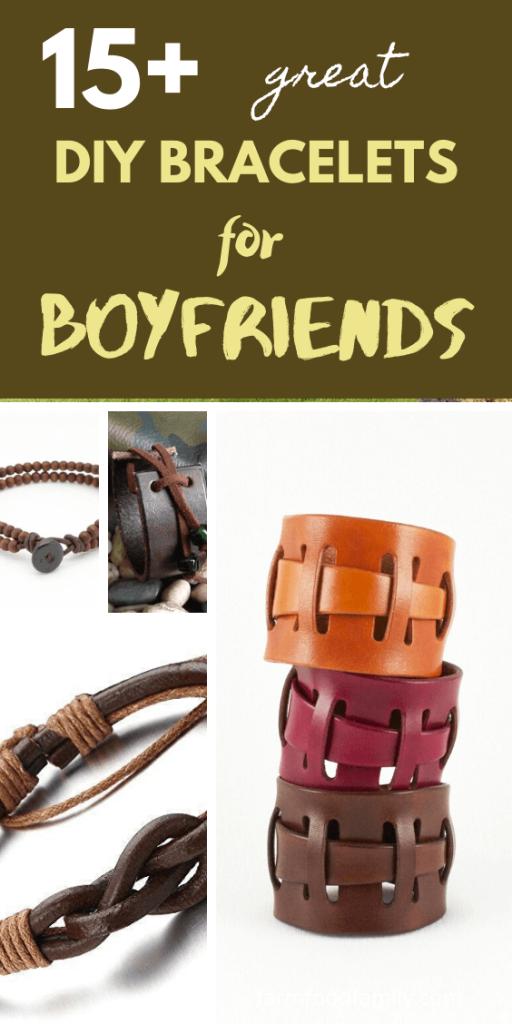15+ Great DIY Bracelet Ideas & Designs For Boyfriends In 2024