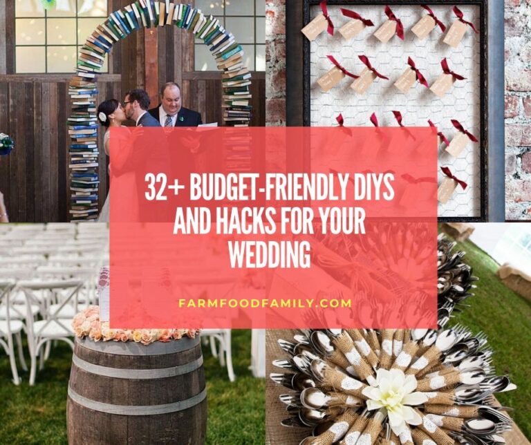 32+ Budget-friendly DIYs and Hacks For Your Wedding