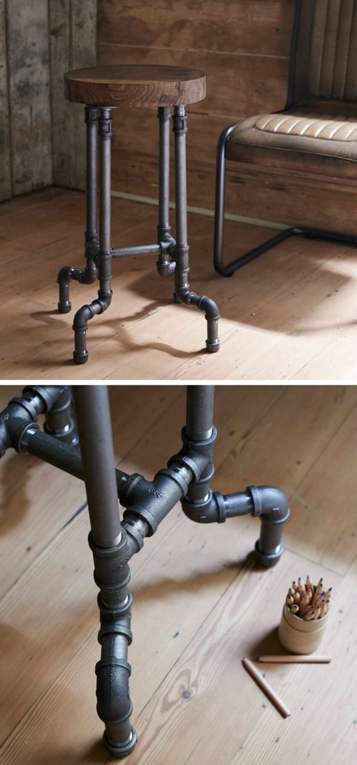 30+ Creative Plumbing Pipes Furniture Ideas and Designs For 2024