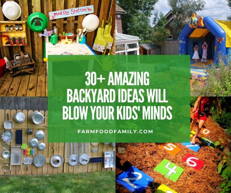 30 Amazing Outdoor Backyard Ideas & Activities That Will Keep Your Kids Entertained