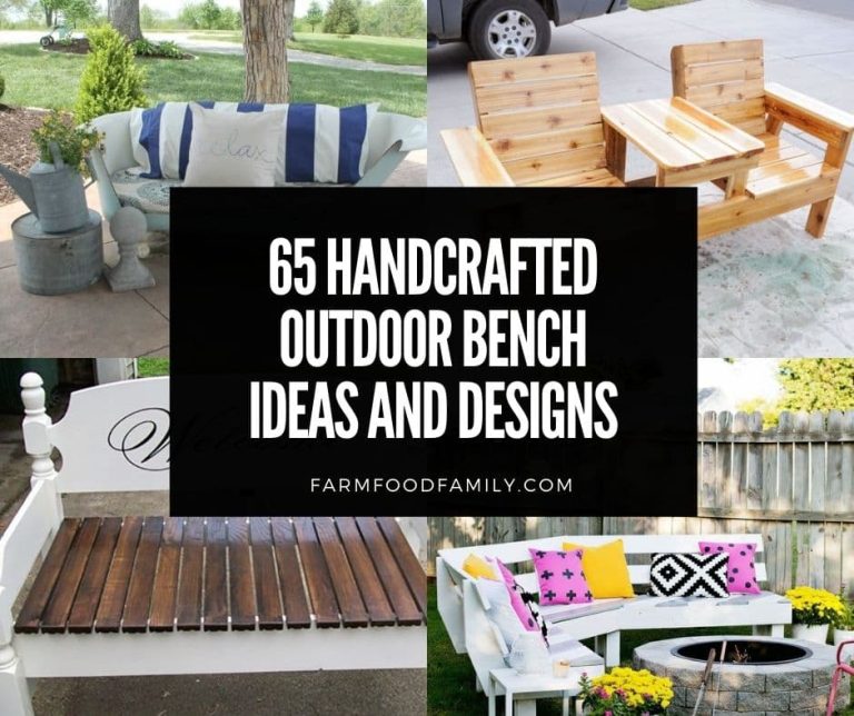 65+ Creative HandCrafted Outdoor Bench Ideas & Designs For 2024