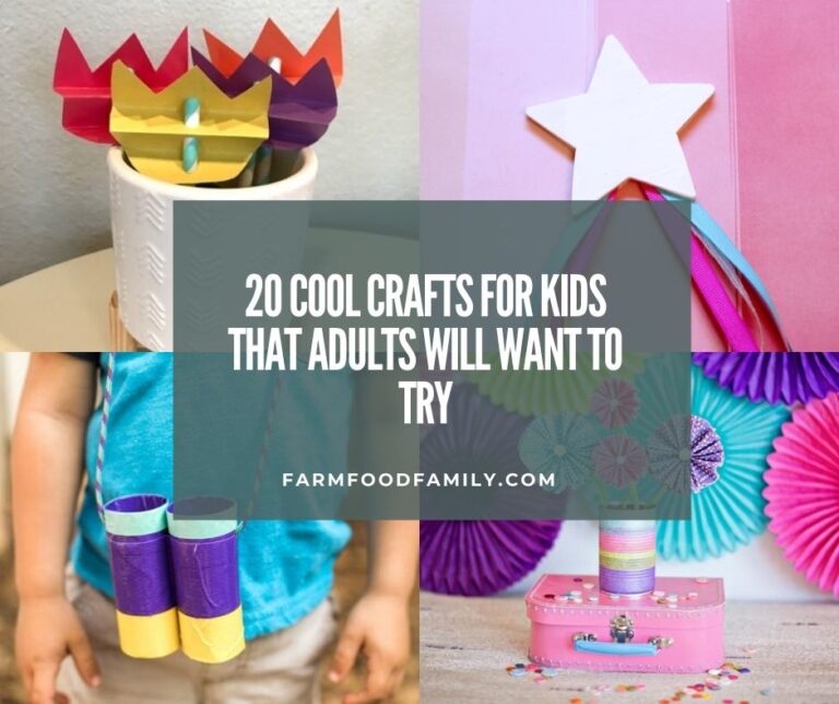 20 Incredibly Cool Crafts For Kids That Adults Will Want To Try
