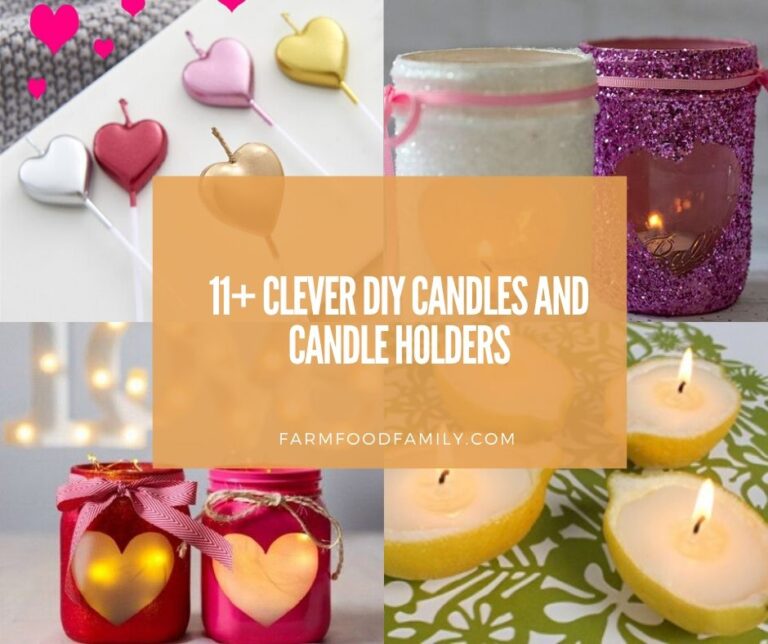 11+ Clever DIY Candle Ideas and Projects