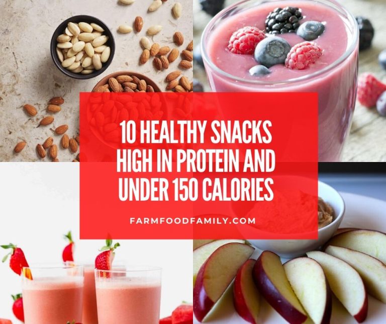 10 Healthy Snacks High In Protein and Under 150 Calories