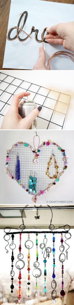 20 Creative DIY Wire Art Ideas & Designs For