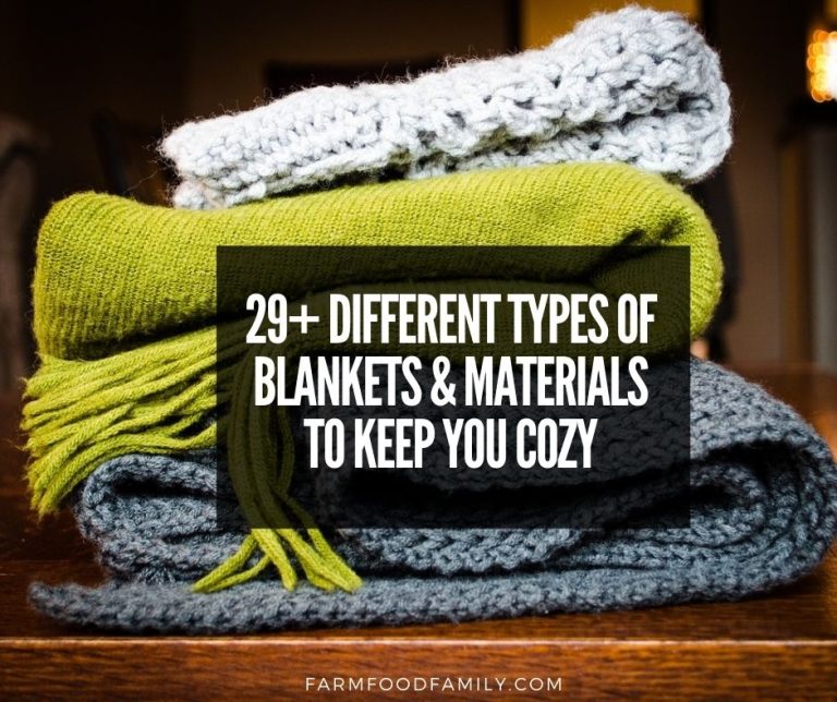 29+ Popular Types Of Blankets and Materials (Buying Guide) For Bedroom
