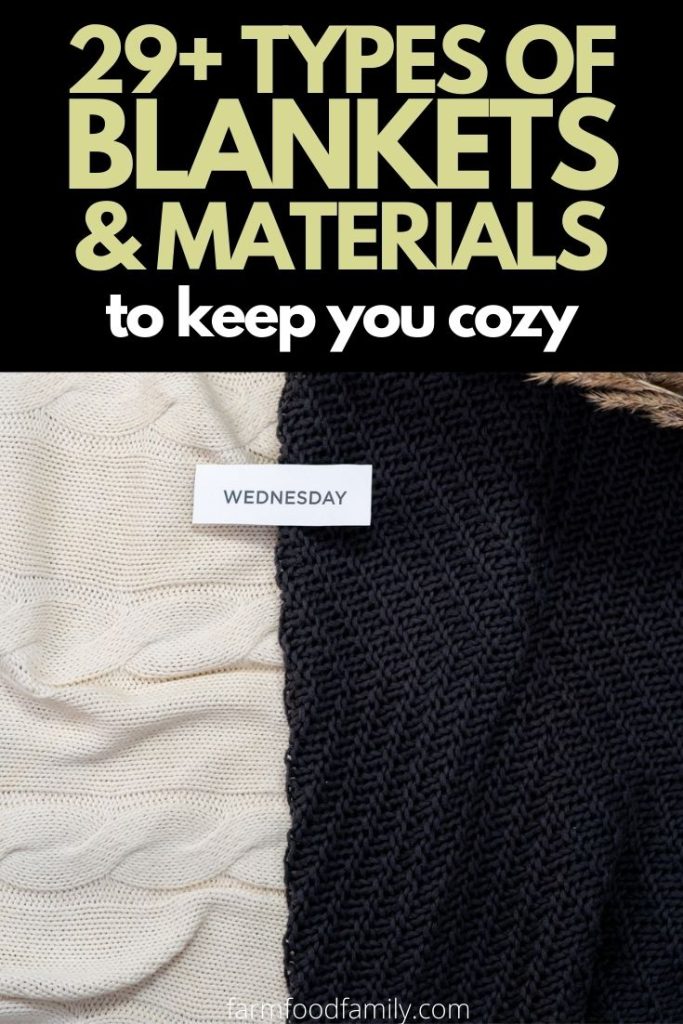 29+ Popular Types Of Blankets and Materials (Buying Guide) For Bedroom