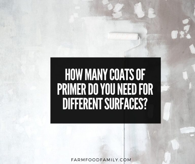 How Many Coats Of Primer Do You Need For Different Surfaces?