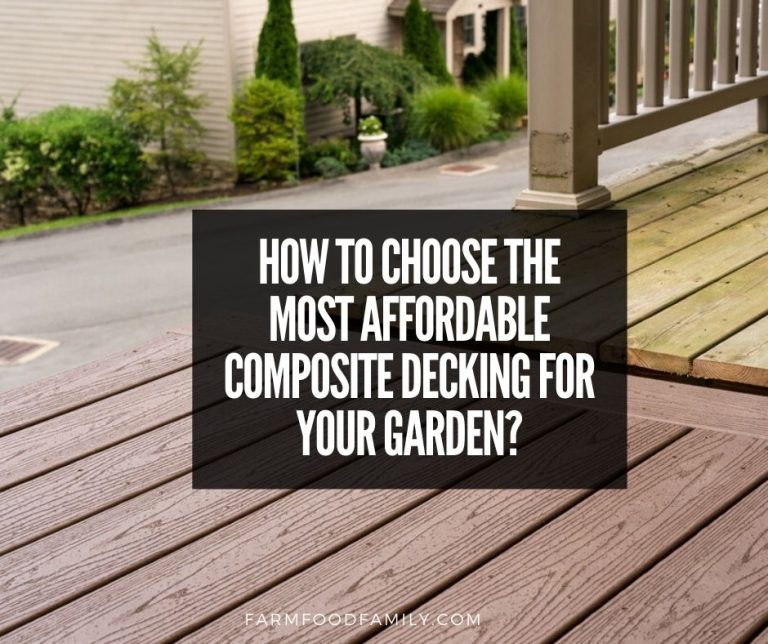 How to Choose the Most Affordable Composite Decking For Your Garden?