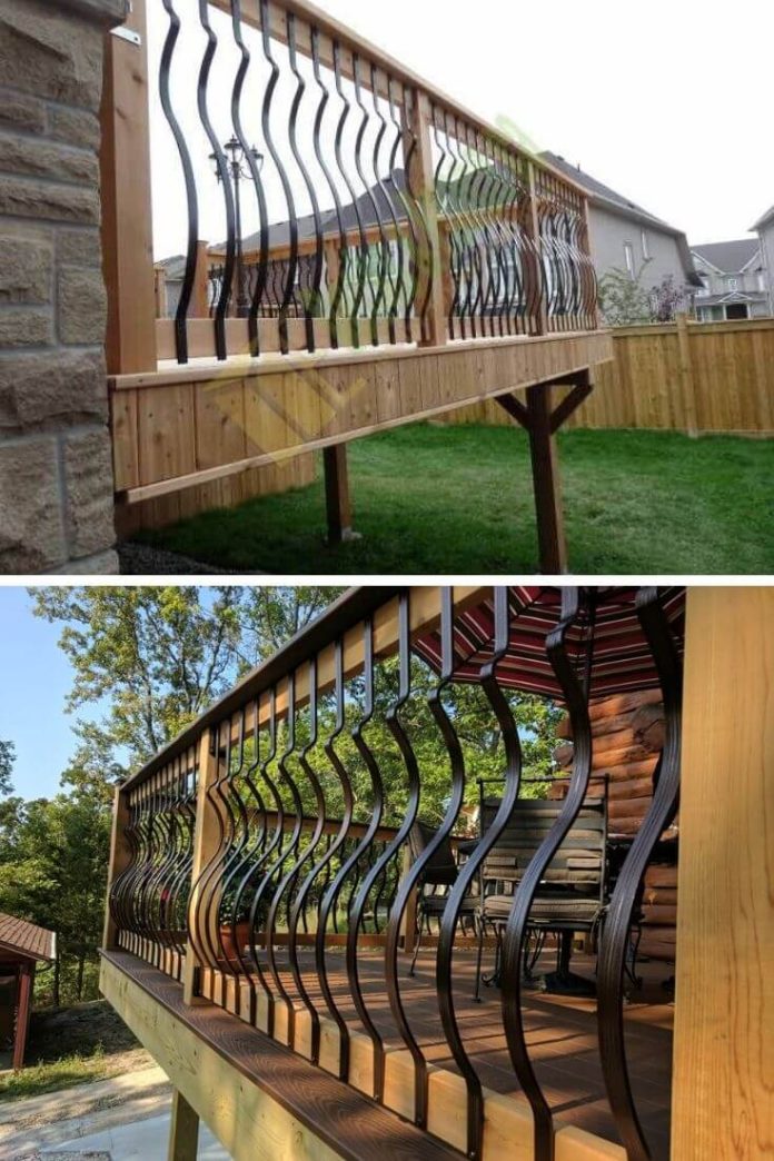 30+ Cheap and Simple DIY Porch Railing Ideas & Designs For 2024