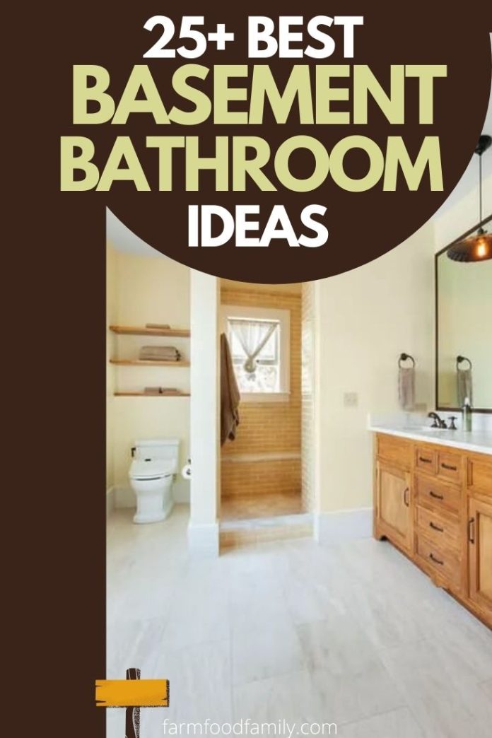 25+ Cheap & Simple Basement Bathroom Ideas For Small Spaces 2024