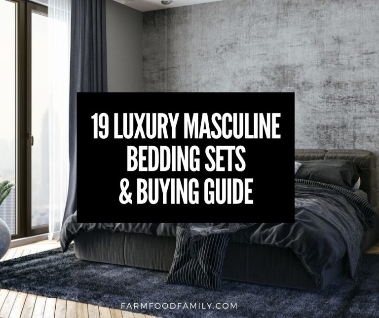 19 Luxury Masculine Bedding Sets Men's Bedding Guide (2024)