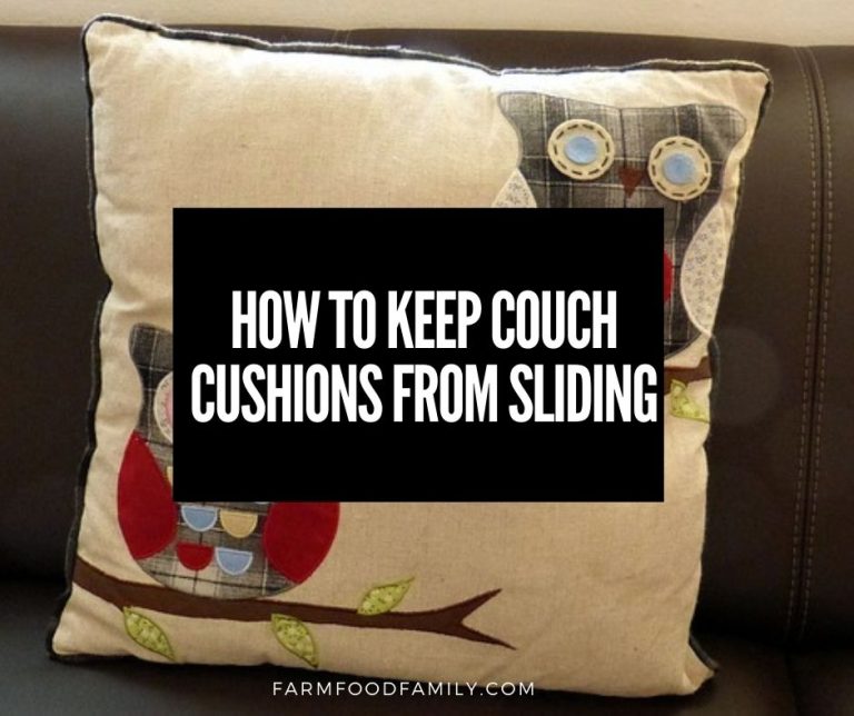 How to Keep Couch Cushions from Sliding [5 Easy Steps]