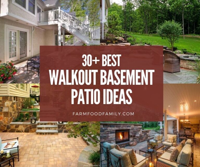 30+ Best Walkout Basement Patio Ideas and Designs