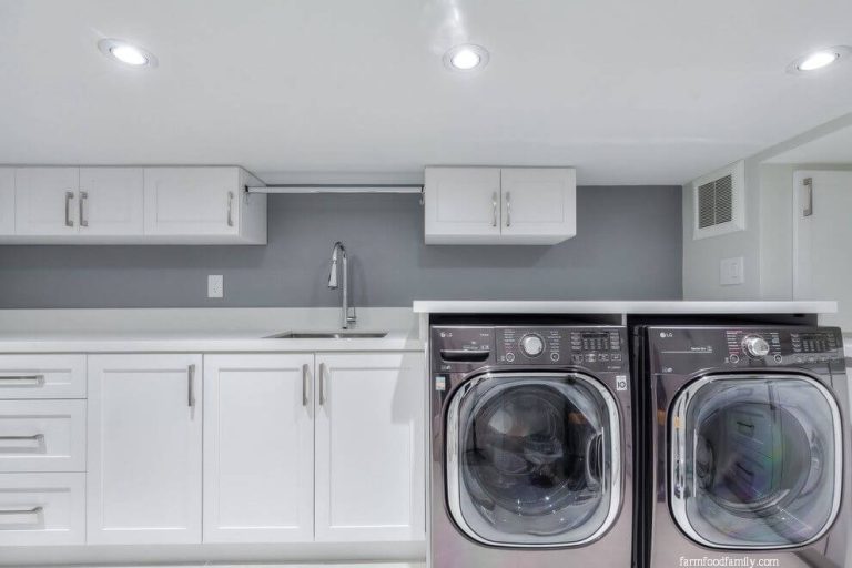 31+ Basement Laundry Room Makeover Ideas On a Budget 2024