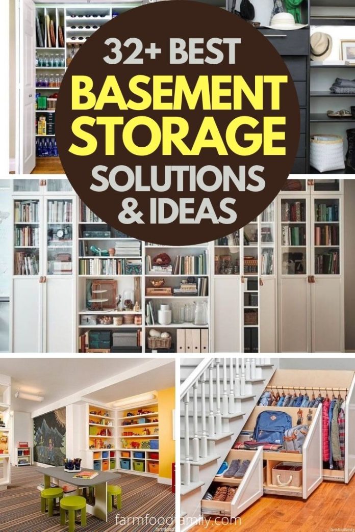 32+ Clever Basement Storage System Ideas (2024) Organization Tips