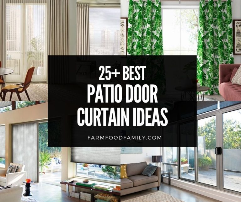 25+ Best Patio Door Curtain Ideas & Designs Window Dressing Ideas
