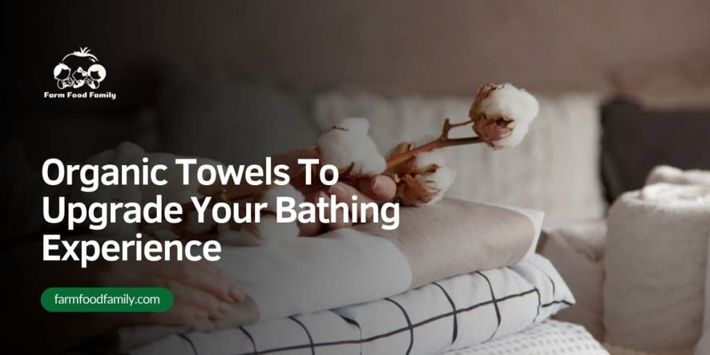 organic towels to upgrade your bathing experience