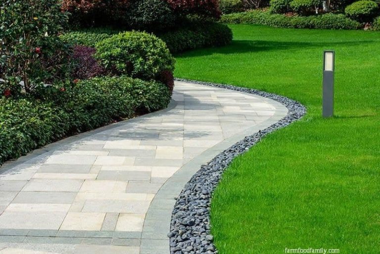 10+ Inexpensive Driveway Edging Ideas & Designs (Gravel, Asphalt,..)