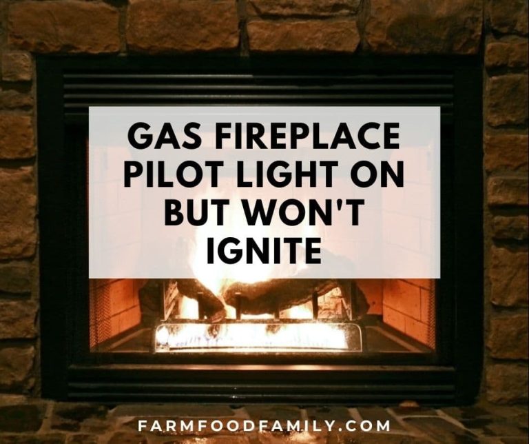 Gas Fireplace Pilot Light On But Won't Ignite? Here's How To Fix It