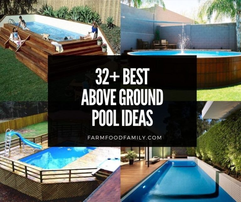 32 Best Above Ground Pool Ideas: Decks, Fencing, Lighting, and More on a Budget