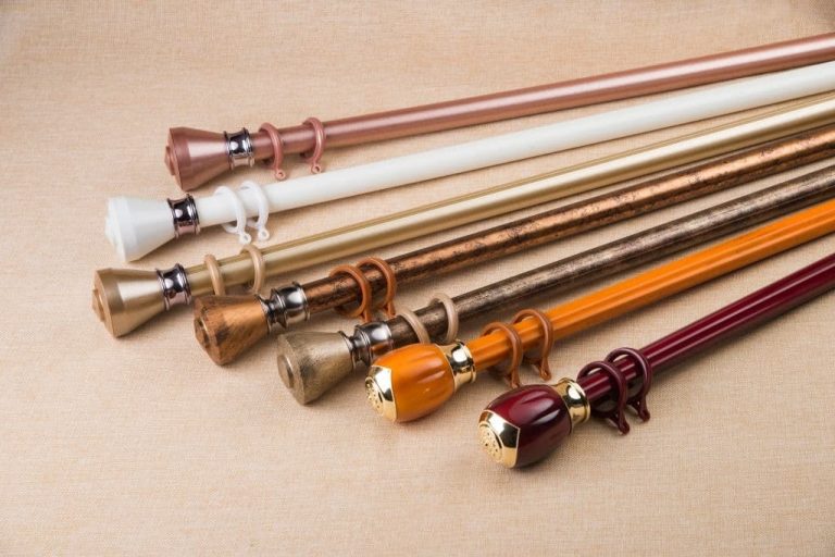 14+ Different Styles & Types Of Curtain Rods (With Photos) Buying Guide