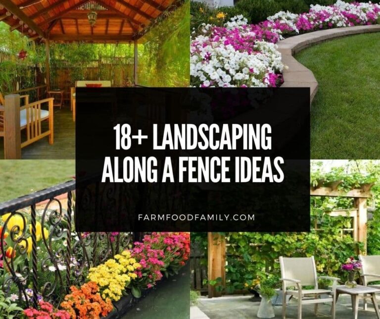 20+ Landscaping Along A Fence Ideas