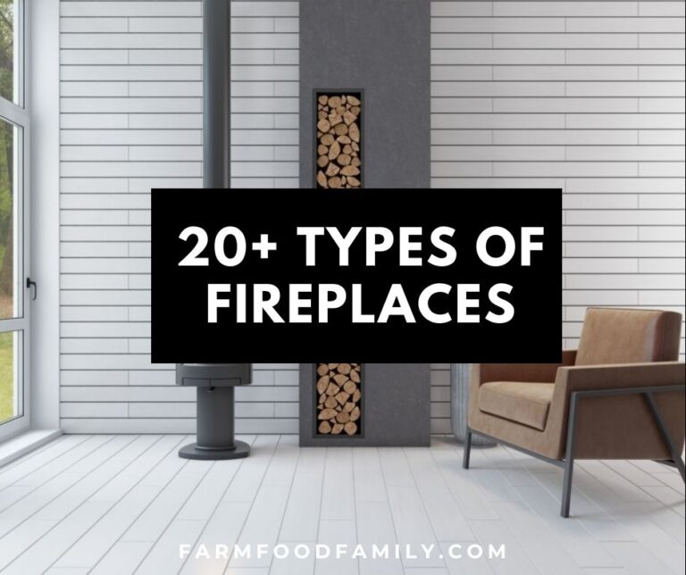 20+ Types Of Fireplaces and Their Names