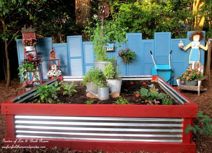 25+ Easy & Inexpensive Waist High Raised Garden Bed Ideas & Plans