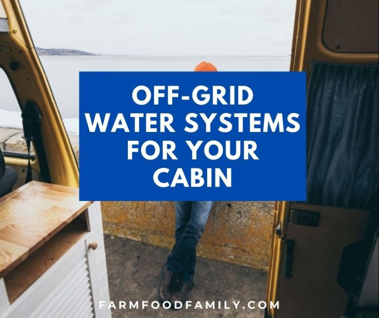 How To Setup An OffGrid Water System For Your Remote Cabin