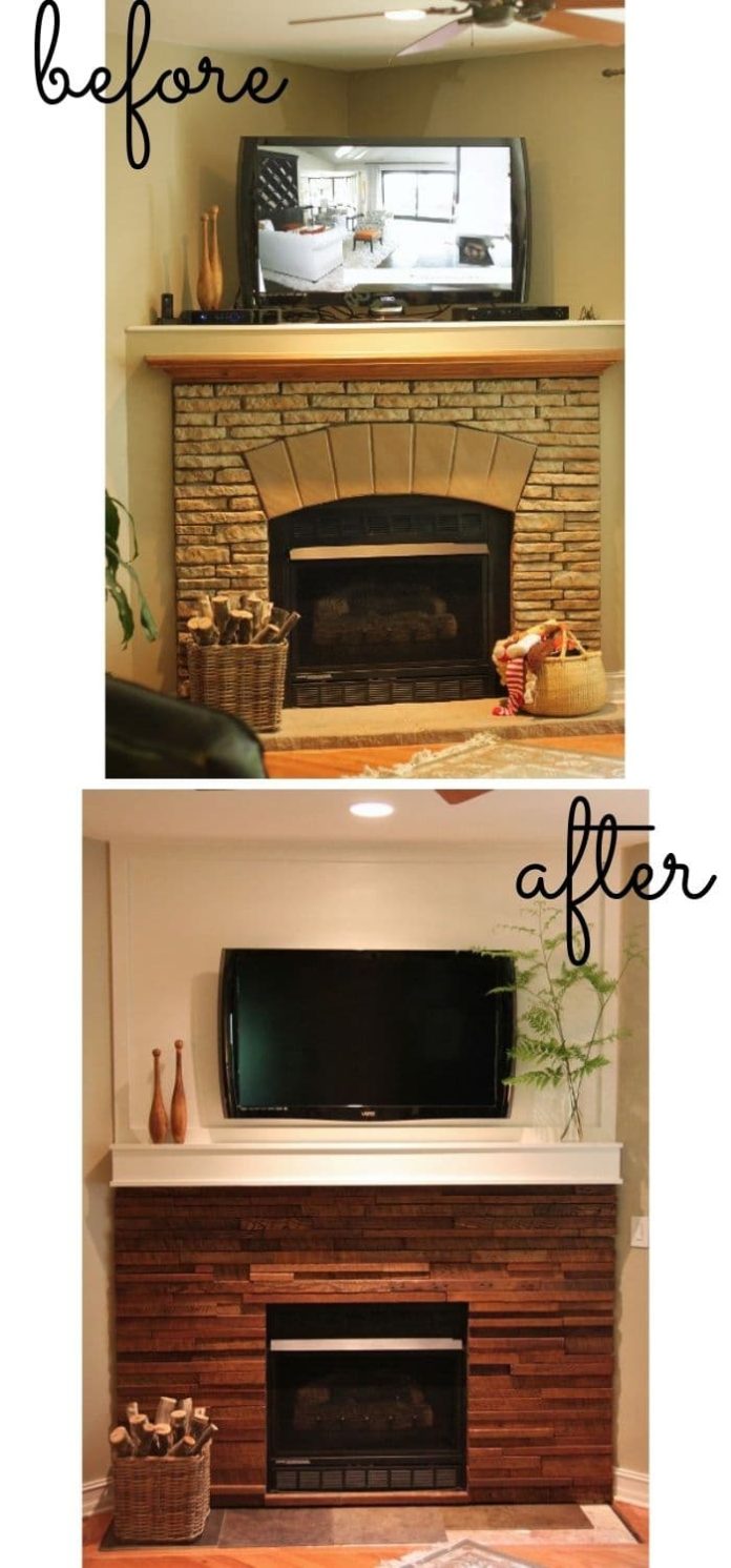 33+ Best Fireplace Remodel Ideas (Before and After) On A Budget In 2024